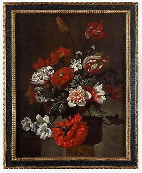 Vase With Flowers - view 1