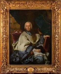 Portrait De Pierre Jules Cesar De Rochechouart-montigny (1698-1781) by Joachim Rupalley