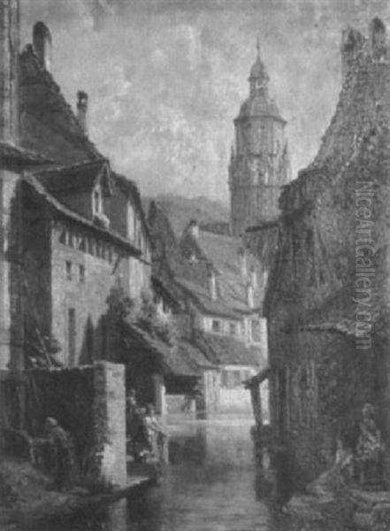 Parthie Aus Weissenburg Im Elsass - view 1