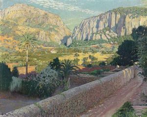 L'estret De Valldemossa, Mallorca by Santiago Rusinol i Prats