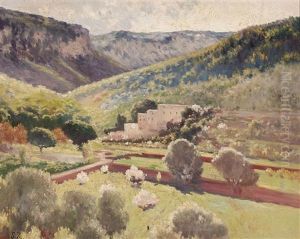 Paisaje by Santiago Rusinol i Prats