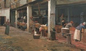 Lavaderos De La Barceloneta (the Washing Place, Barcelona) Lavaderos De La Barceloneta (the Washing Place, Barcelona)