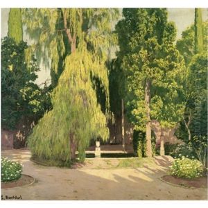 El Sauce. Jardin Valenciano Alcoy (the Willow Tree, Alcoy, Valencia)