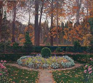 Jardines De Aranjuez, Otono by Santiago Rusinol i Prats