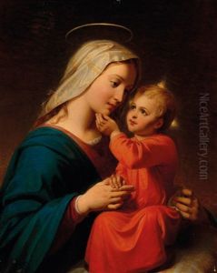 Madonna With Child by Franz Russ the Elder