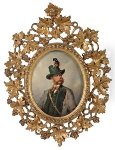 Kaiser Franz Joseph I. Von Osterreich by Franz Russ the Elder