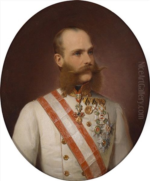 Kaiser Franz Joseph I. (+ Kaiserin Elisabeth; Pair) - view 1
