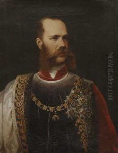 Kaiser Franz Joseph I Von Osterreich by Franz Russ the Younger