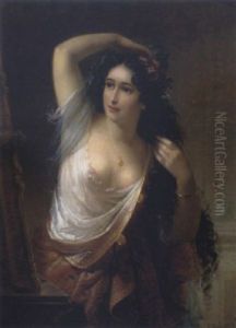 Orientalische Schonheit by Franz Russ the Younger