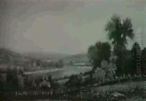 View Of Lowell, Ma by C.B. Russ