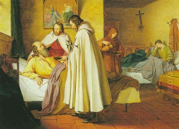 The Knights Of The Order Of St. John Administering To The Sick - view 1