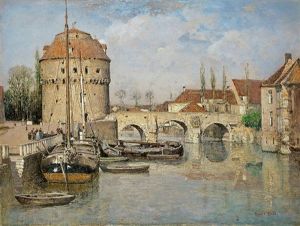 View Near Utrecht by Robert Russ