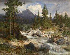 Partie Aus Der Ramsau by Robert Russ