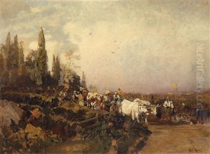 Weinlese In Norditalien by Robert Russ