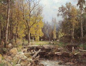 Morgenstimmung Im Wienerwald by Robert Russ