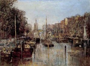 Gracht In Amsterdam