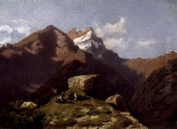 Ziegenhirte Auf Der Alm - view 1