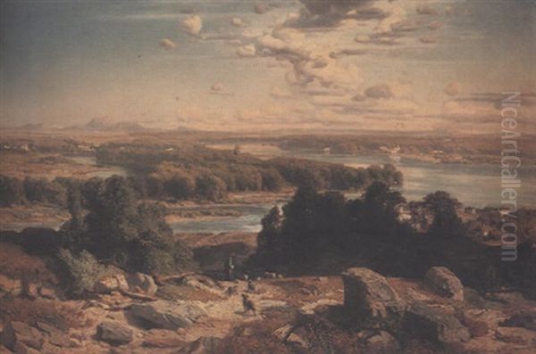 Weite Flusslandschaft - view 1