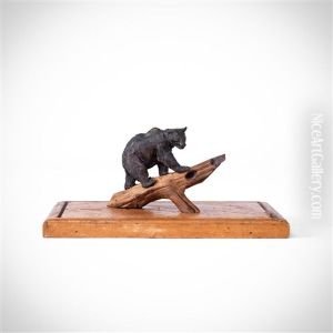 Grizzly Bear On An Old Snag
Grizzly Bear On An Old Snag by Charles Marion Russell