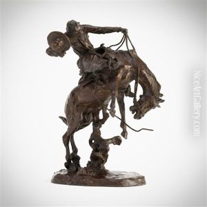 A Bronc Twister by Charles Marion Russell
