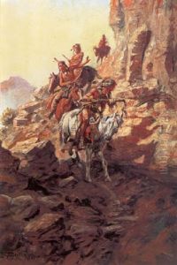 Scouting Party by Charles Marion Russell