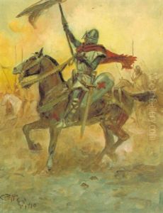 Joan Of Arc by Charles Marion Russell