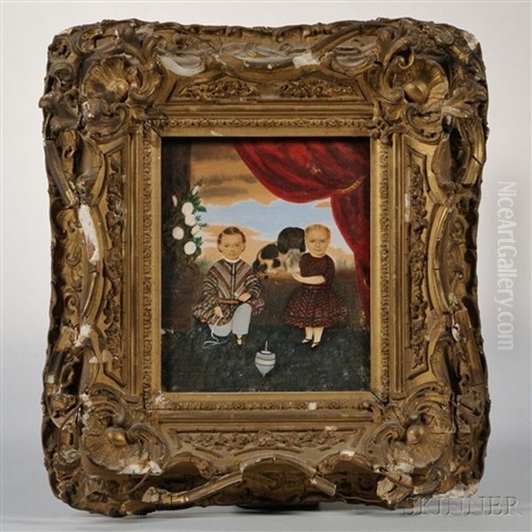 Portrait Of Two Children - view 1