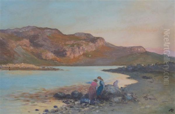 Figures By The Shore - view 1