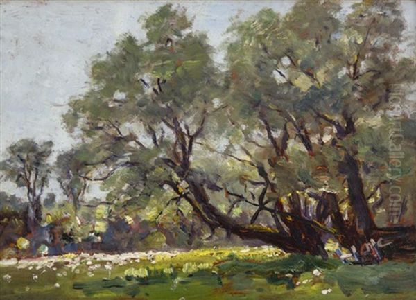 Untitled - Landscape With Trees - view 1