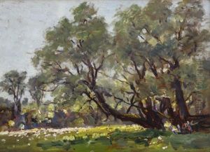 Untitled - Landscape With Trees