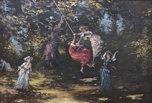 The Swing In The Woods - view 1