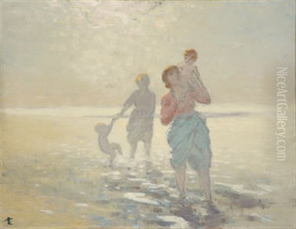 Woman And Children - view 1