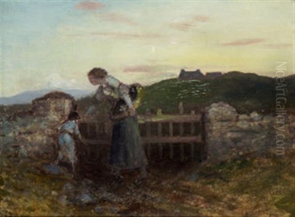 Returning Home At Dusk - view 1