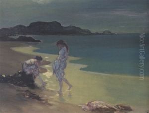 Moonlit Sea by George William Russell