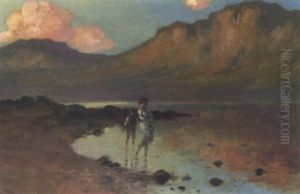 Two Children By The Shore Two Children By The Shore