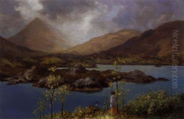 Gazing Over The Lough - view 1