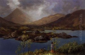 Gazing Over The Lough by George William Russell