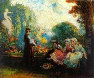 Gathering Flowers by George William Russell