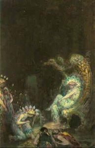 A Fairy Cavern by George William Russell