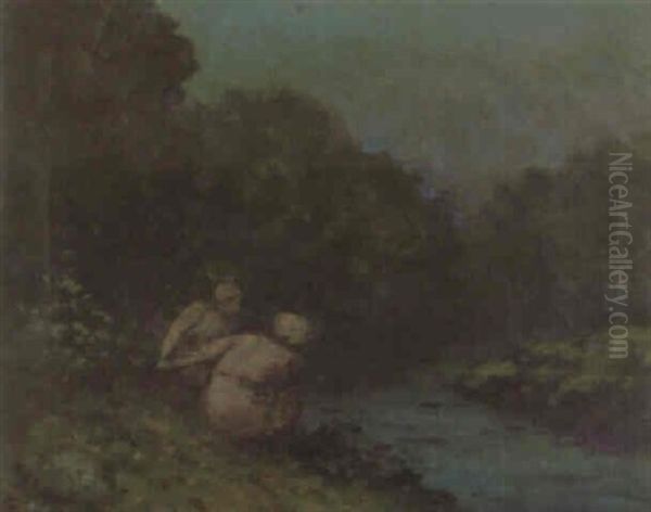 Bathers By A River - view 1