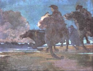 Irish Rebels On The Donegal Shore by George William Russell