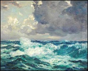 Heavy Seas, Grand Manan, Nb by George Horne Russell