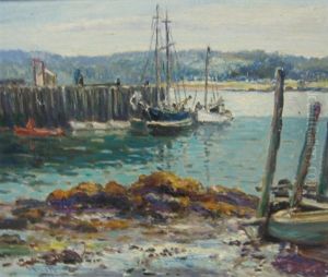 Harbour Scene Harbour Scene