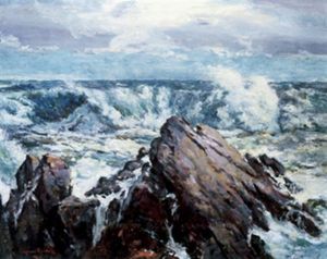 Breakers, Atlantic Ocean by George Horne Russell