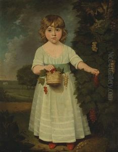 A Portrait Of A Girl With A Basket Of Currants (miss Betsy Arden?) A Portrait Of A Girl With A Basket Of Currants (miss Betsy Arden?)
