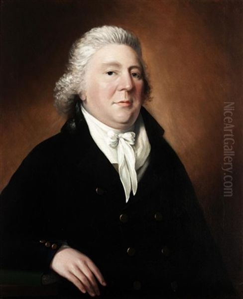 Portrait Of A Gentleman (+ Portrait Of His Wife; Pair) - view 1