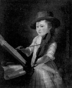 The Young Violinist by John Russell