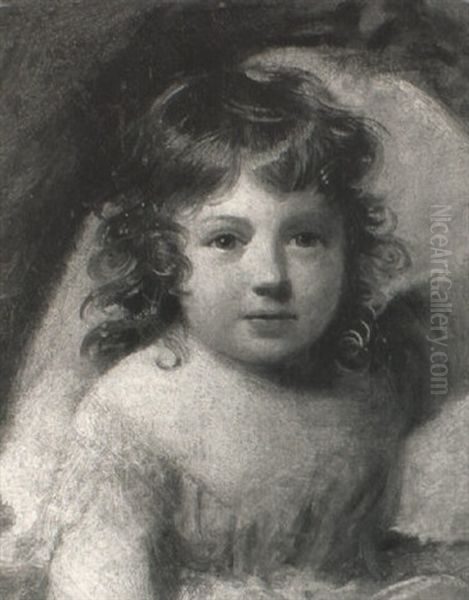 Portrait Of A Young Girl, Head And Shoulders - view 1