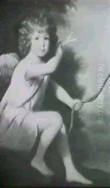 Portrait Of A Young Boy As Cupid - view 1