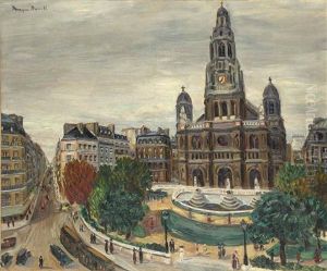 Paris, La Place De La Trinite